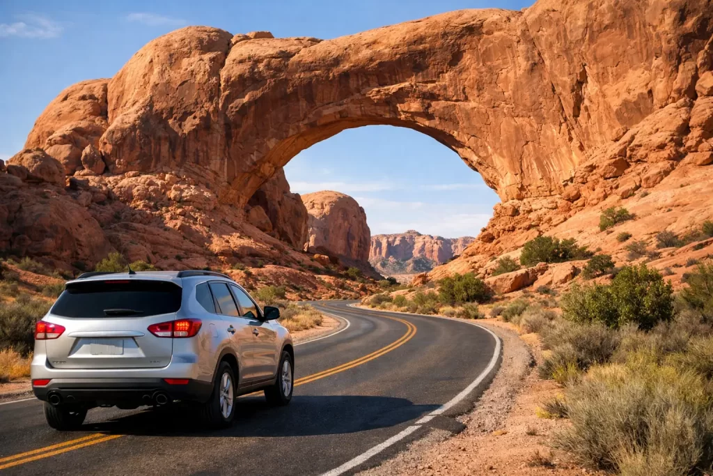 How Long Does It Take to Drive Through Arches?